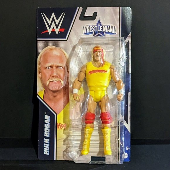 WWE Wrestlemania Hulk Hogan Figure Basic Series Hulkamania NEW - Picture 1 of 5